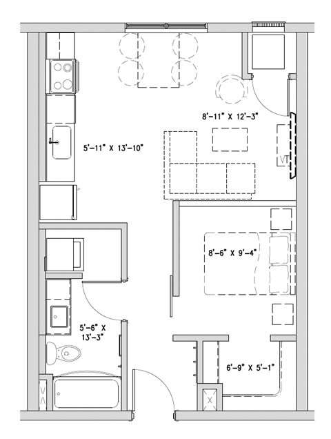 330 East Palm Street Studio-3 Beds Apartment for Rent - Photo Gallery 70